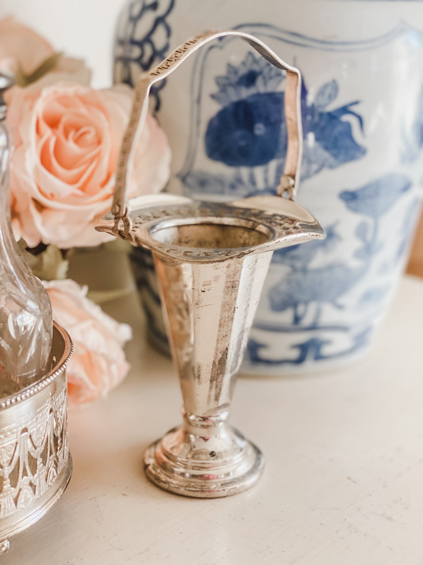 Miniature Bridal Basket