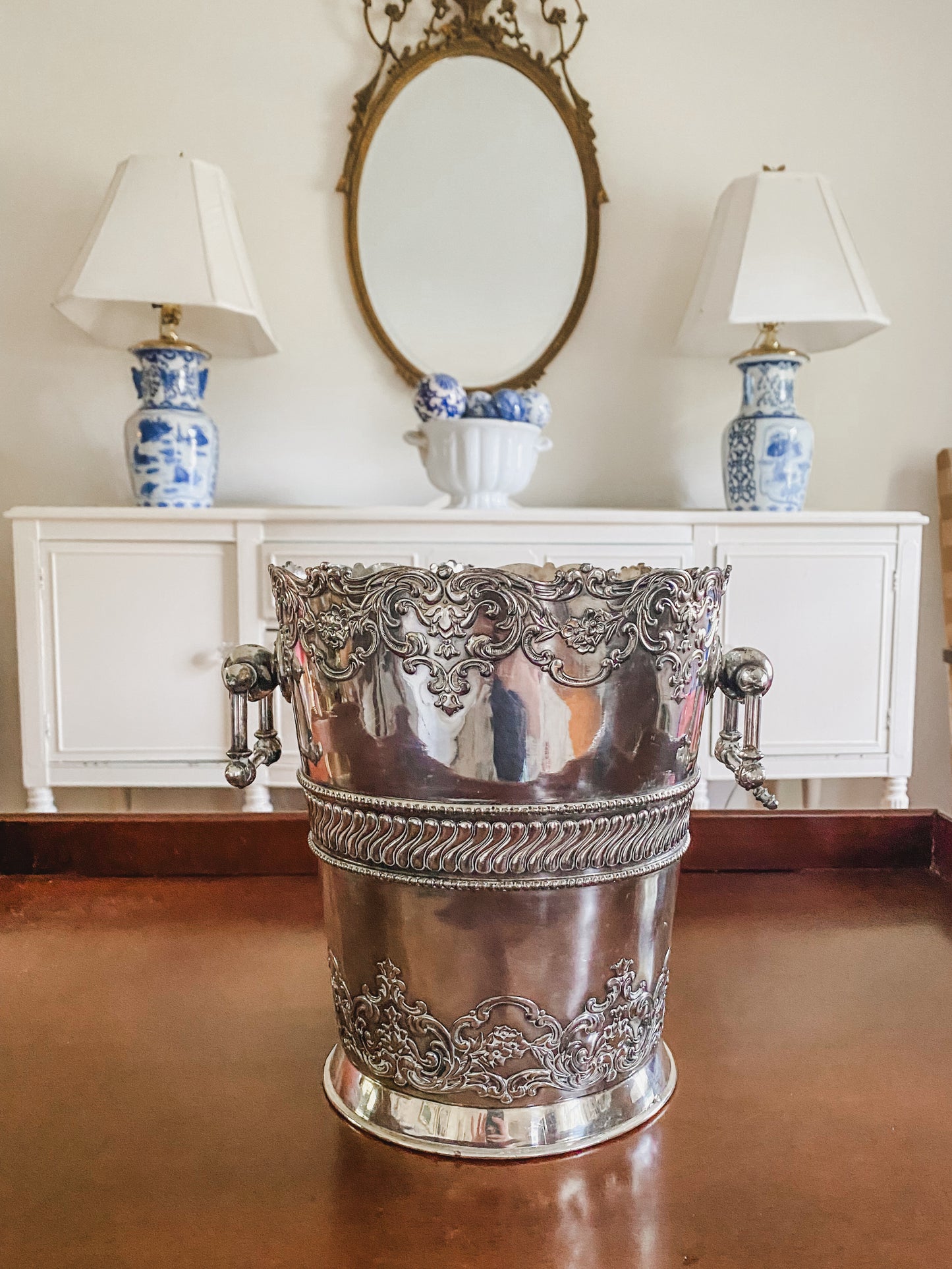 Antique Victorian Ice Bucket