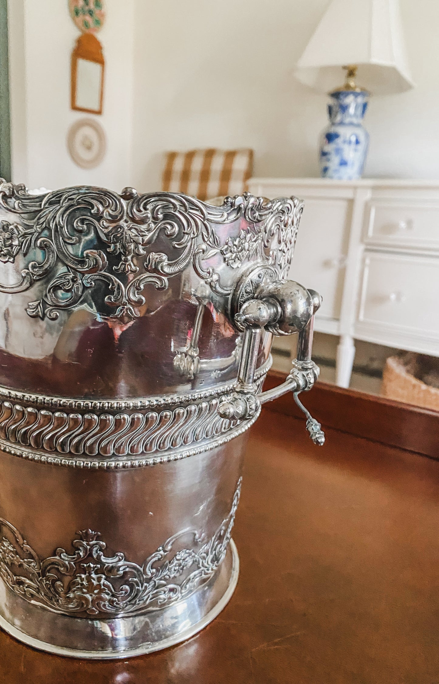 Antique Victorian Ice Bucket