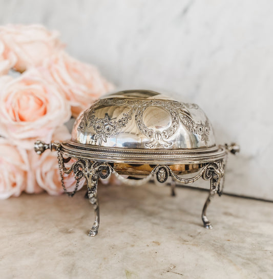 Exceptional Mid-1800's Butter Dish made in England by the Renowned Martin Hall & Co