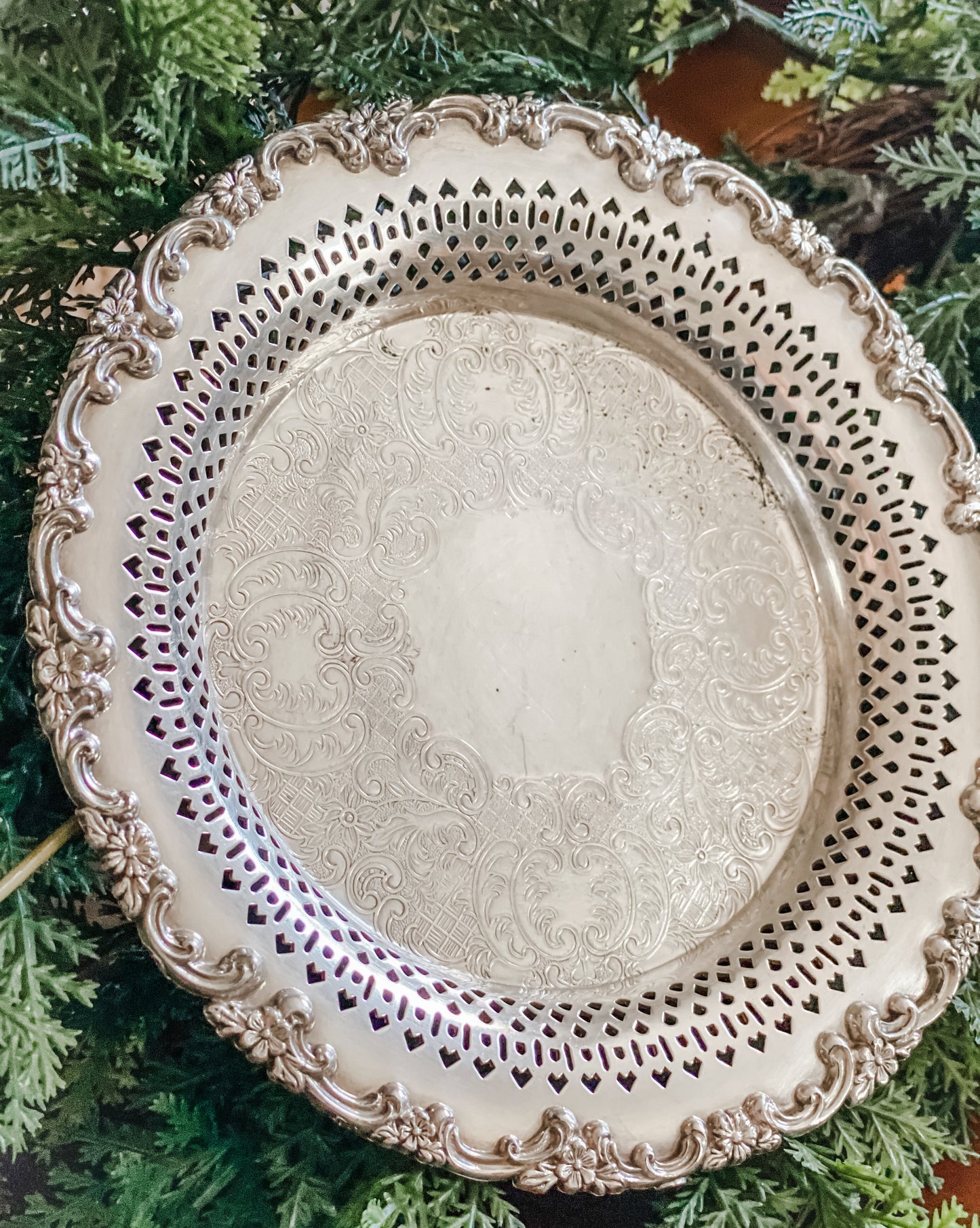 Pierced Antique Dish