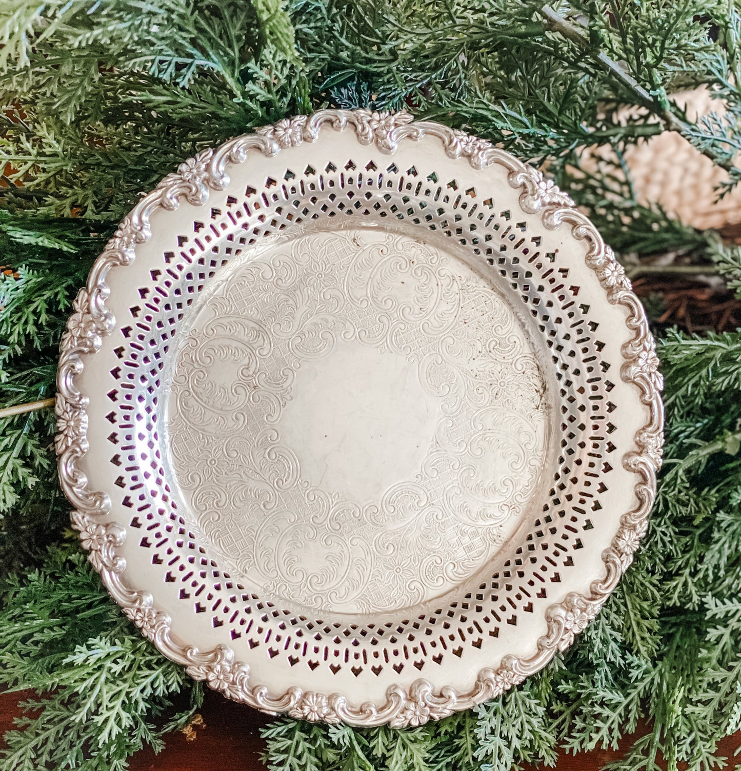 Pierced Antique Dish