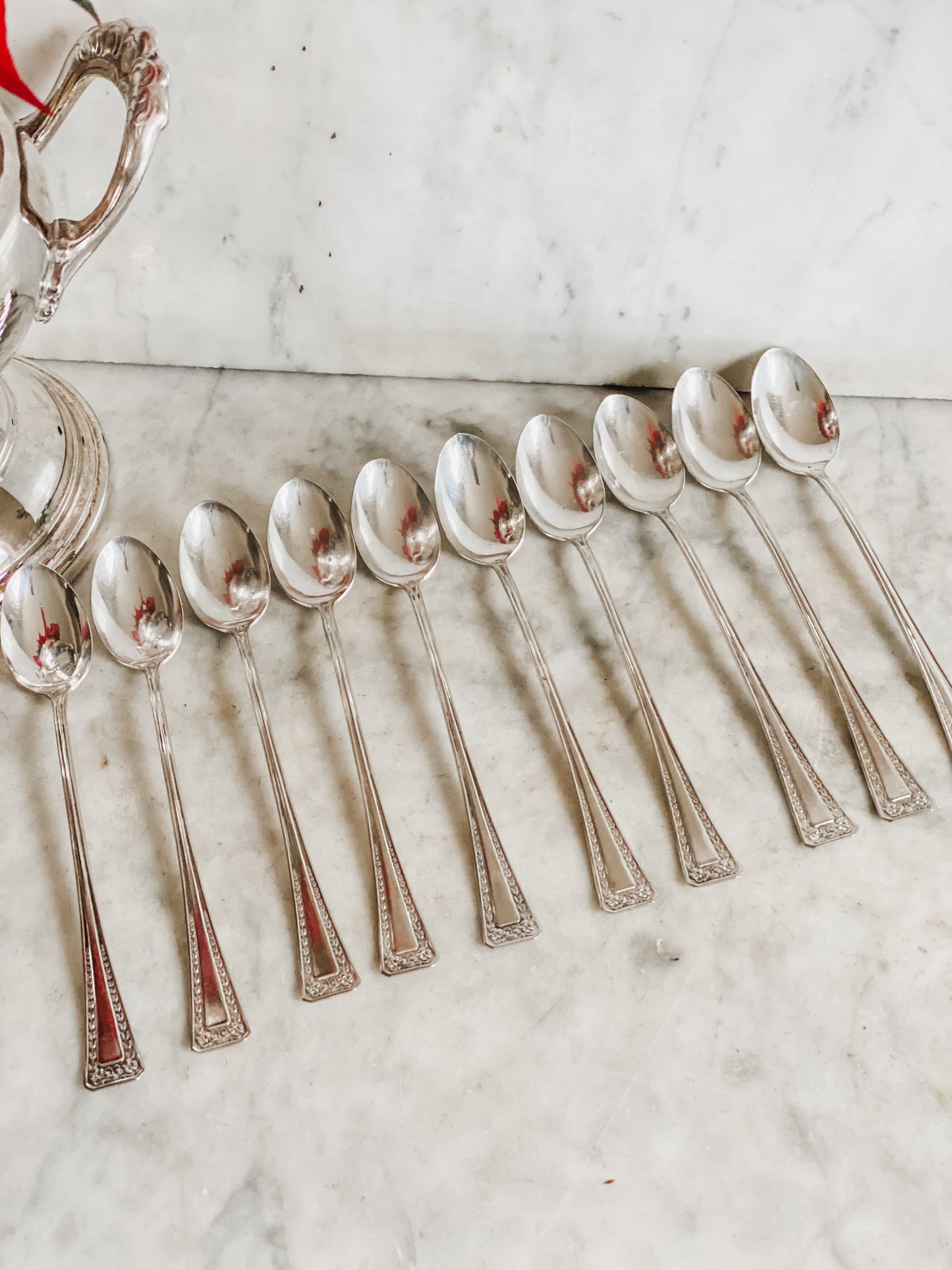 Set of 10 Iced Tea Spoons