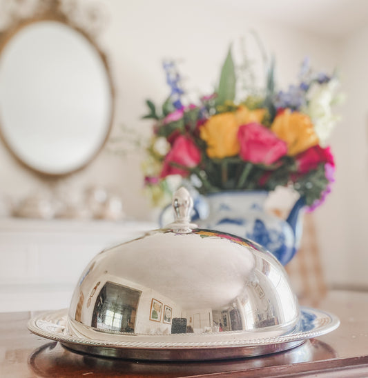 Be our Guest! Dome Covered Serving Tray